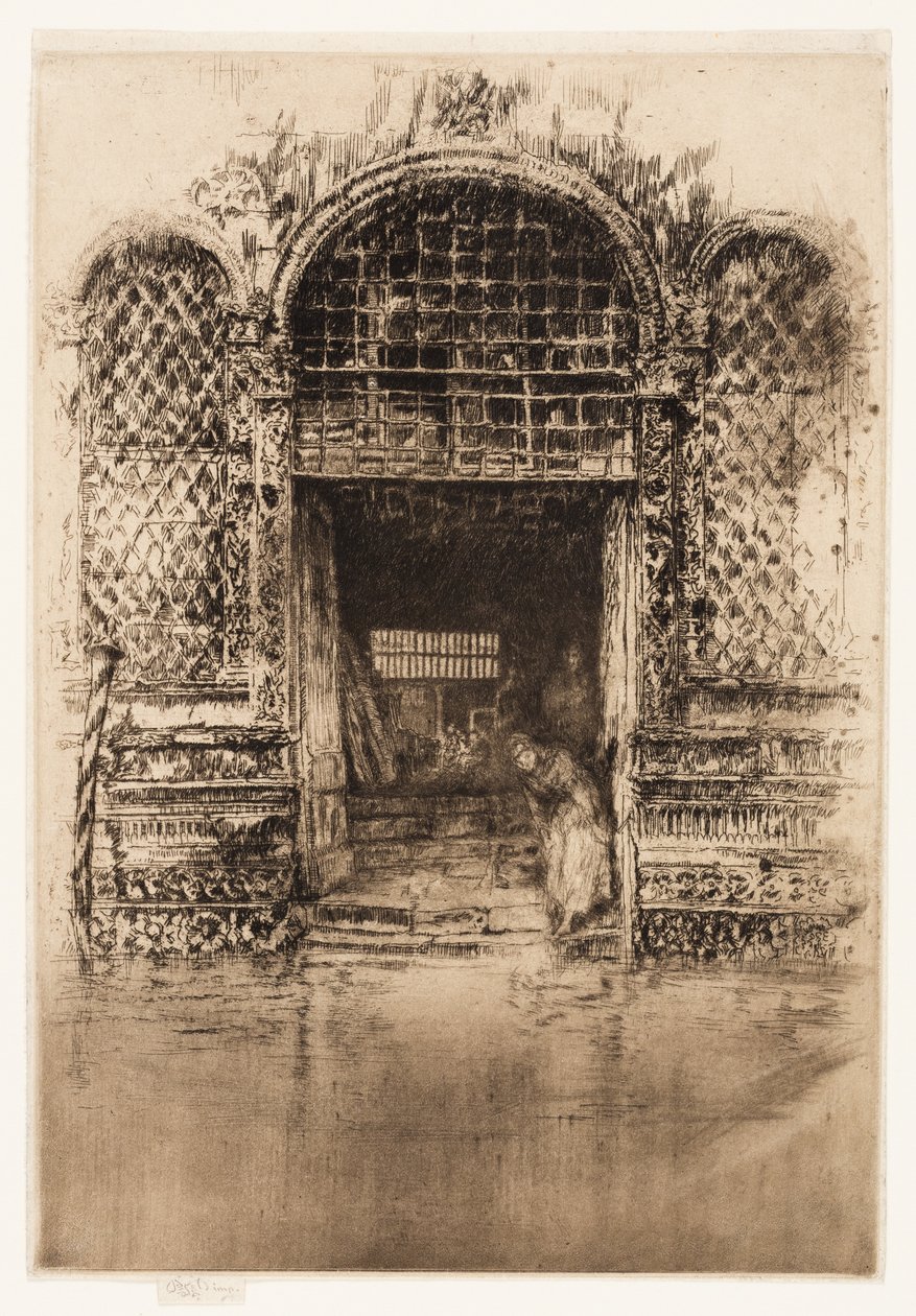 Az ajtó alkotó: James Abbott McNeill Whistler