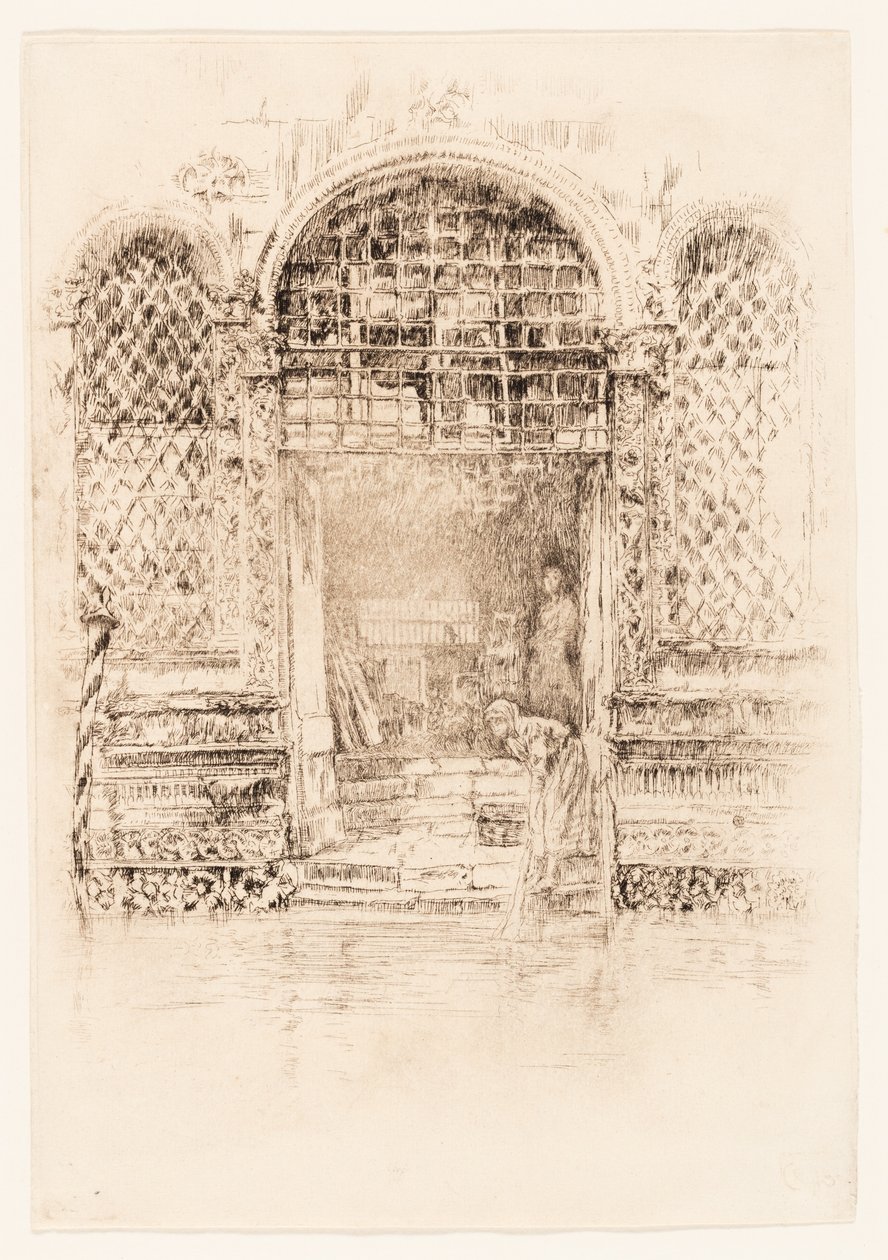 Az ajtó alkotó: James Abbott McNeill Whistler