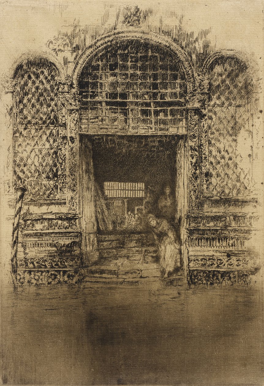 Az ajtó alkotó: James McNeill Whistler