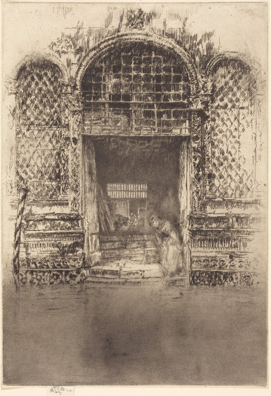 Az ajtónyílás alkotó: James McNeill Whistler