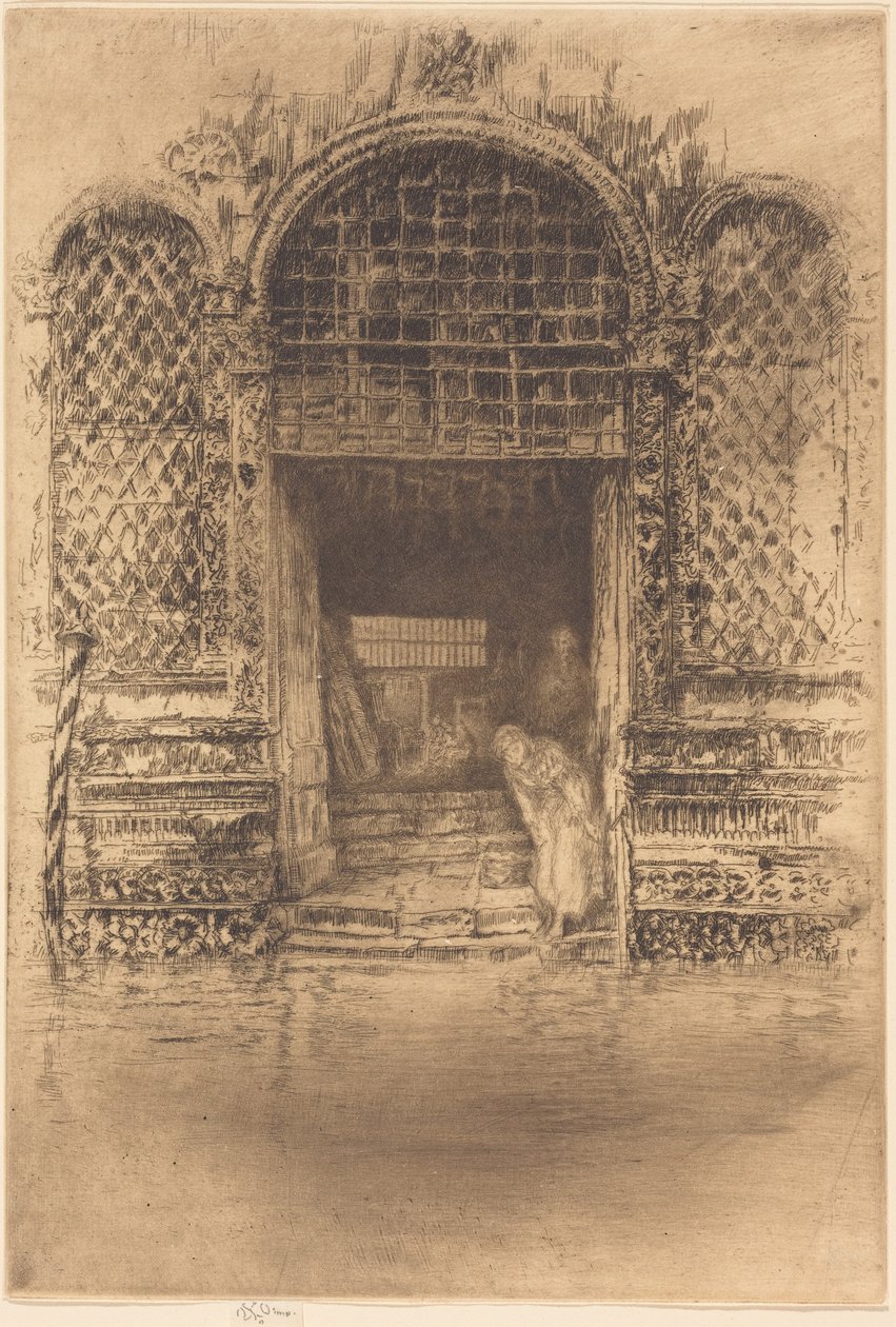 Az ajtónyílás alkotó: James McNeill Whistler
