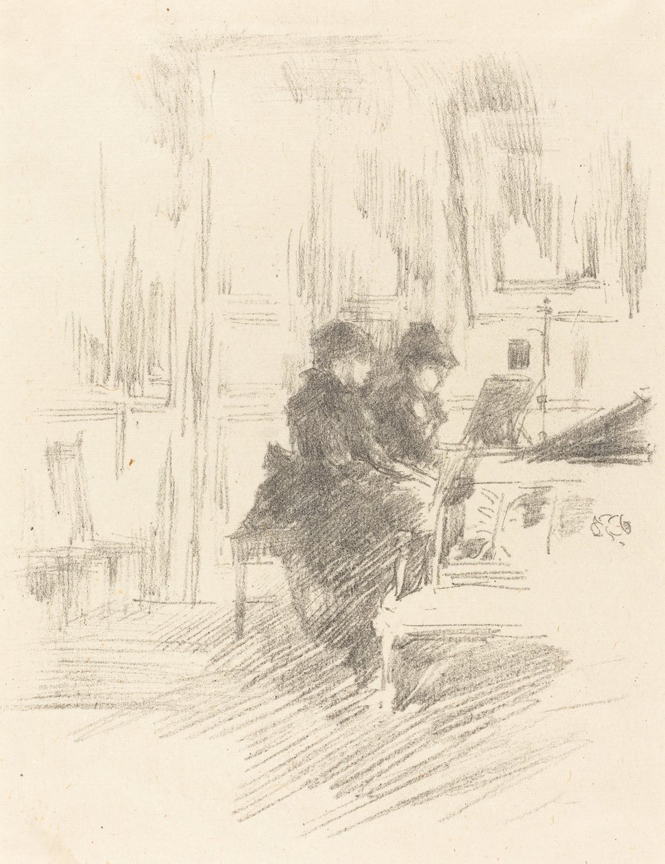 A Duett, 2. sz alkotó: James Abbott McNeill Whistler