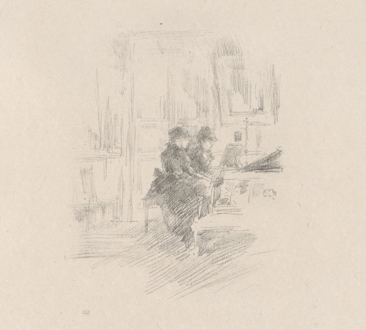 A Duett, 2. sz alkotó: James Abbott McNeill Whistler