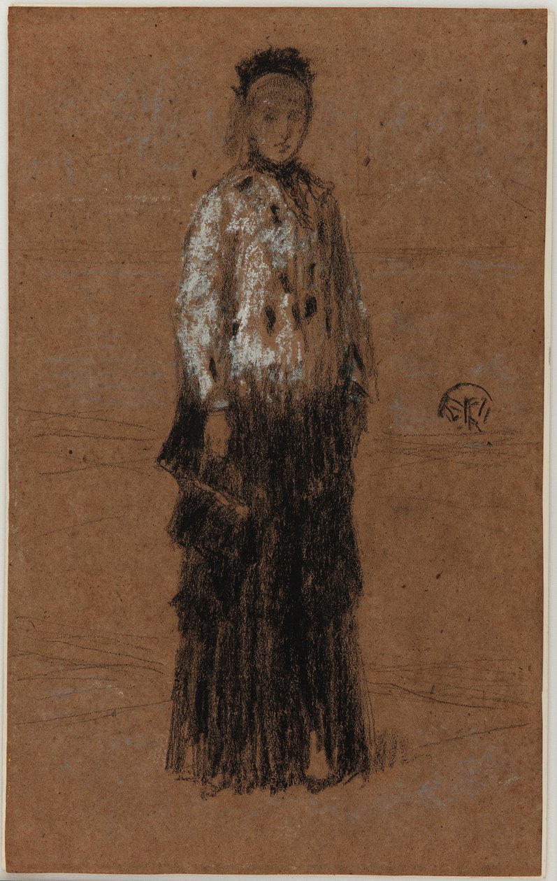 A hermelin kabát alkotó: James Abbott McNeill Whistler