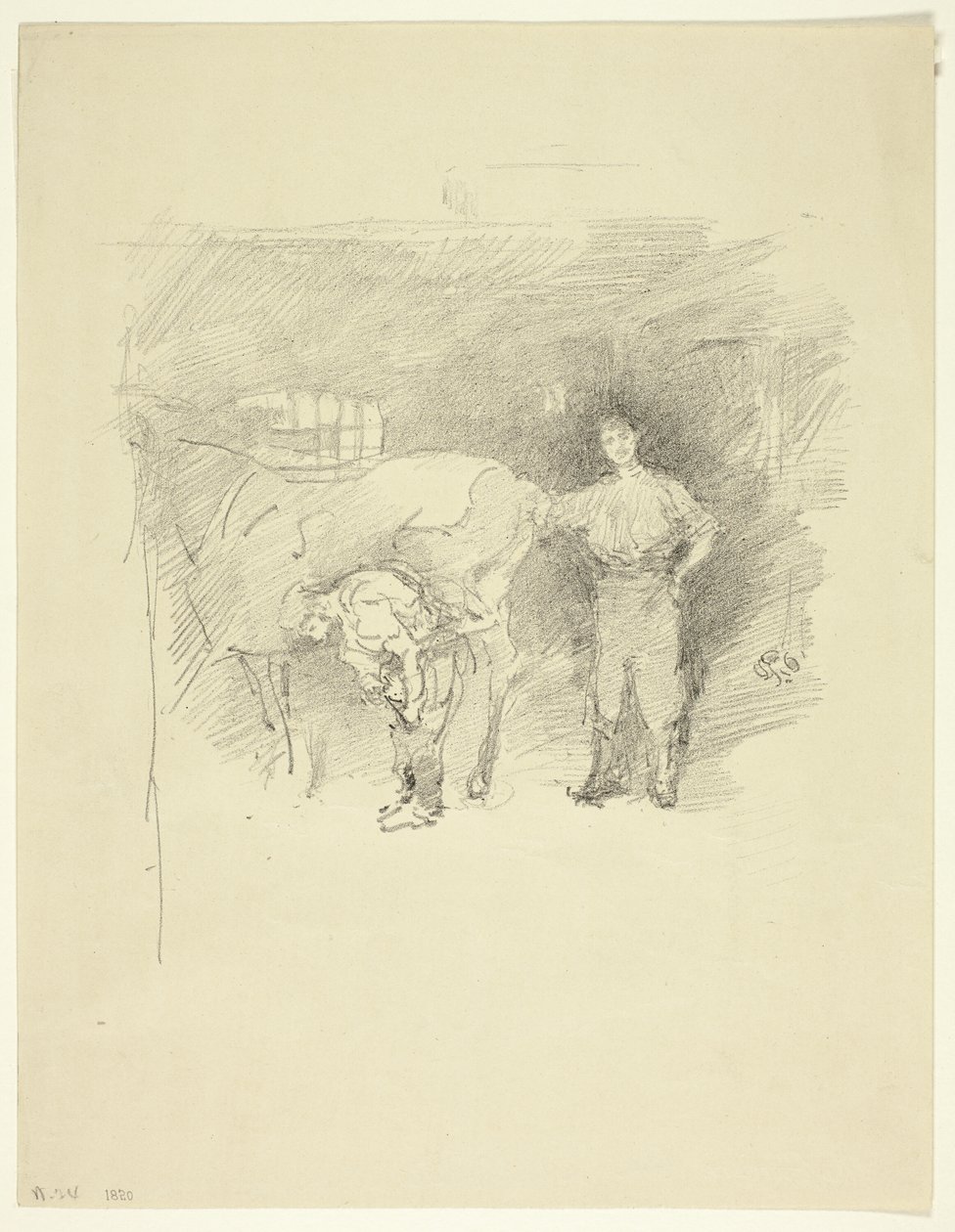 A patkolókovácsok alkotó: James Abbott McNeill Whistler