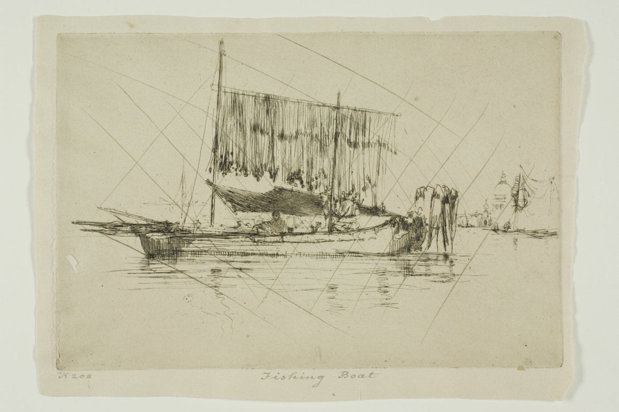 A halászhajó alkotó: James Abbott McNeill Whistler
