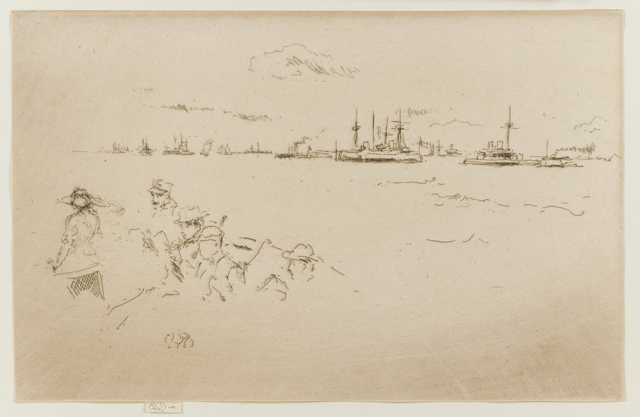 A flotta: Monitorok alkotó: James Abbott McNeill Whistler