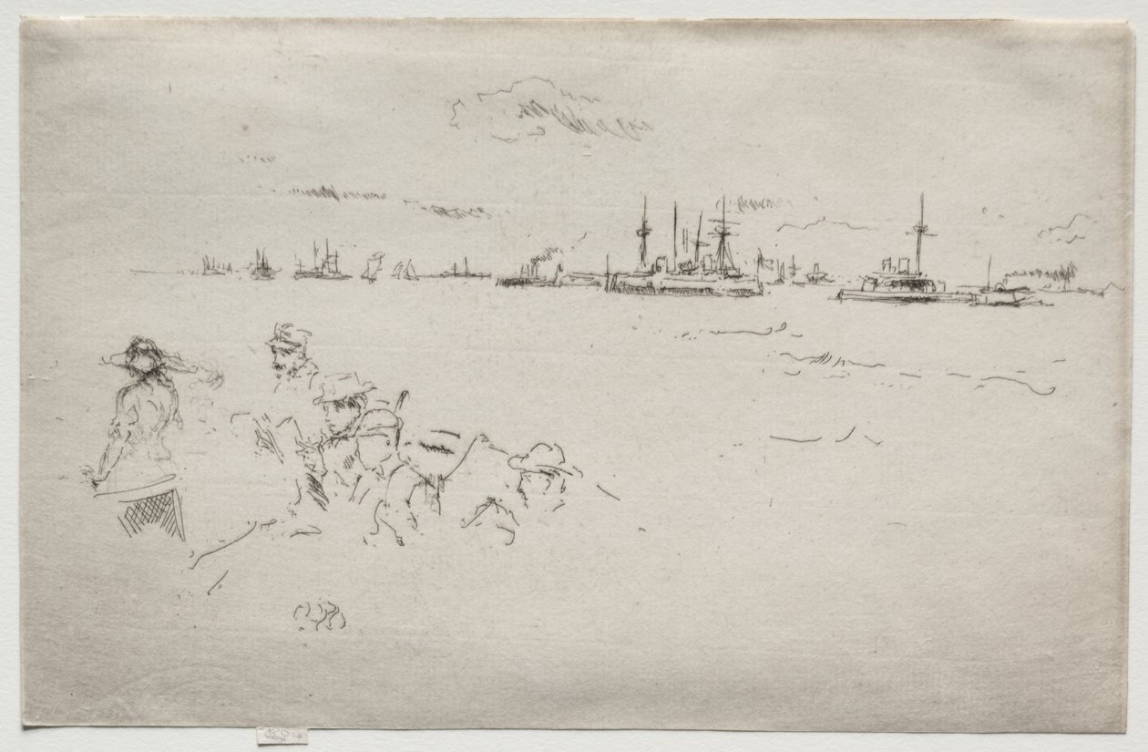 A flotta: Monitork alkotó: James McNeill Whistler