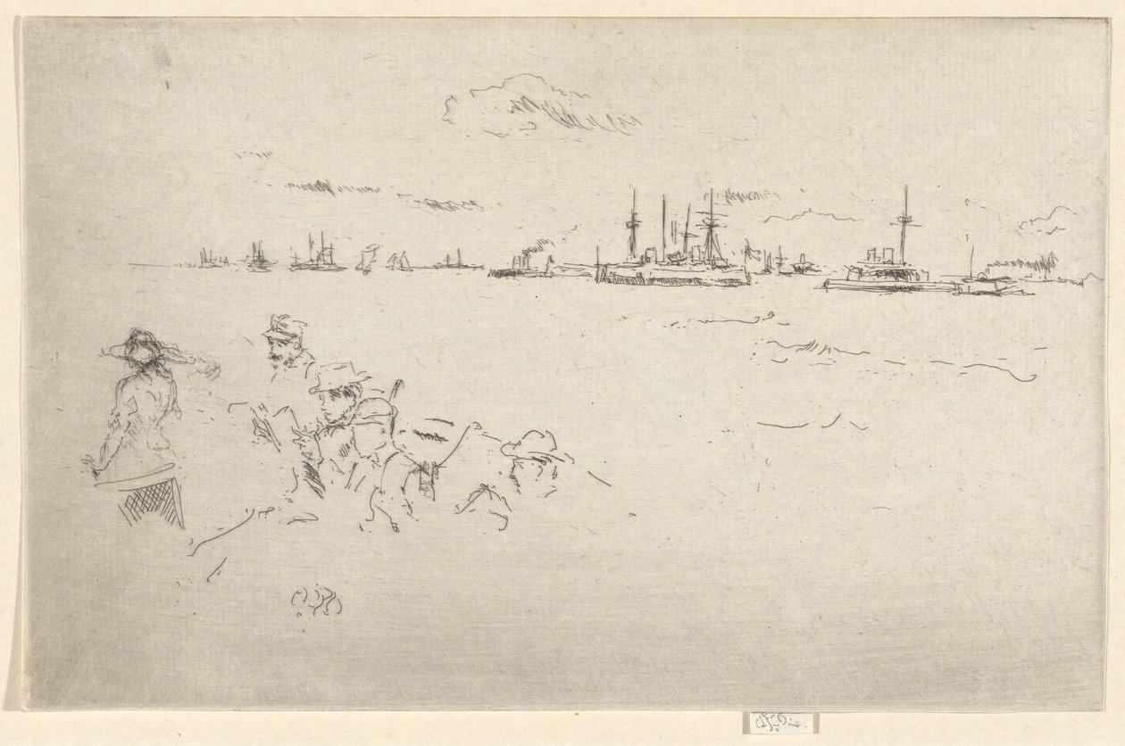 A flotta: Monitorok, a jubileumi készletből alkotó: James Abbott McNeill Whistler