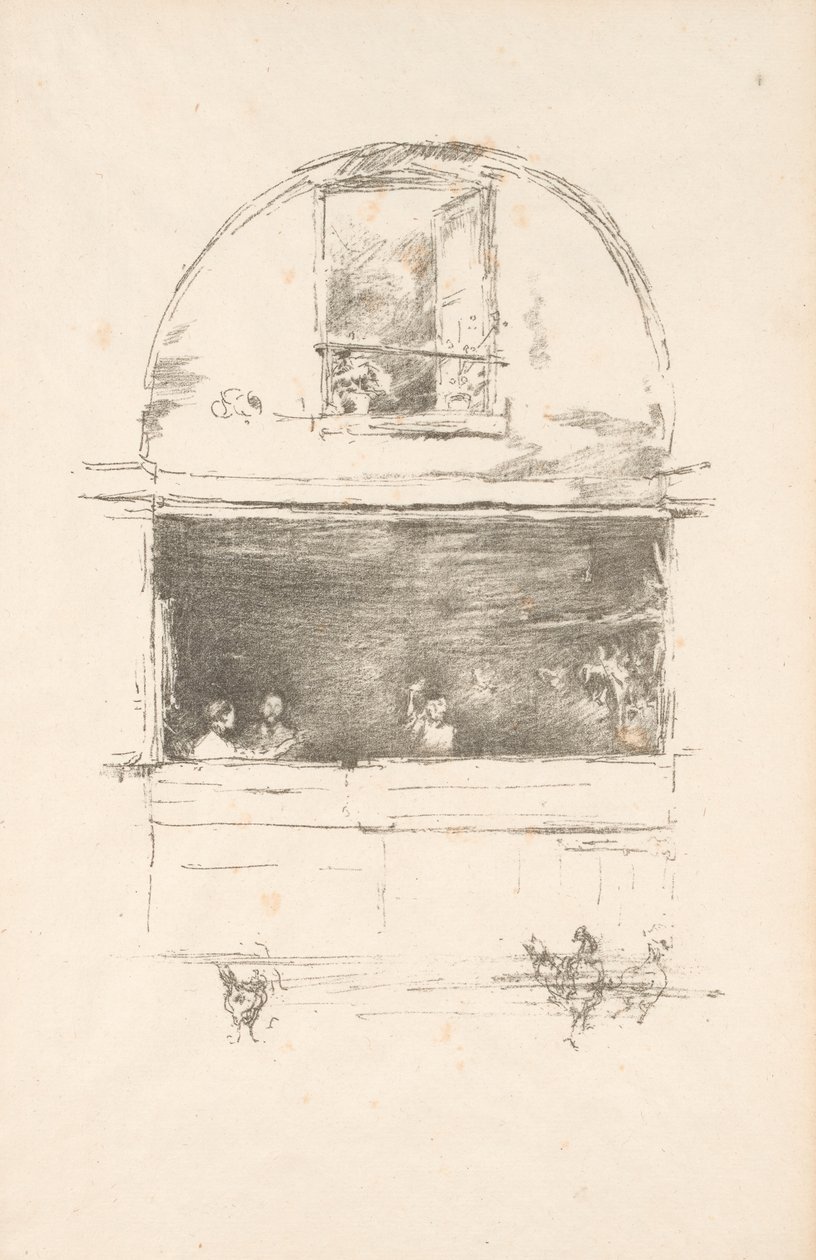 The Forge, Passage du Dragon alkotó: James Abbott McNeill Whistler