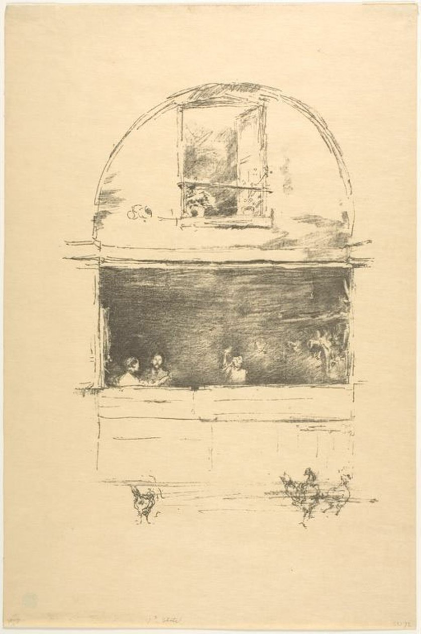 The Forge, Passage du Dragon alkotó: James Abbott McNeill Whistler