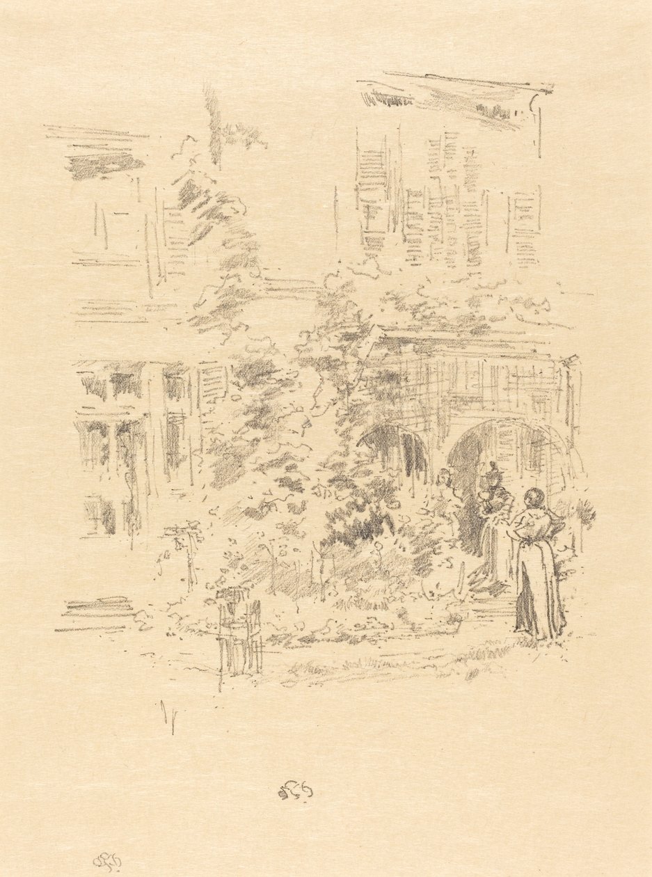 A kerti veranda alkotó: James Abbott McNeill Whistler
