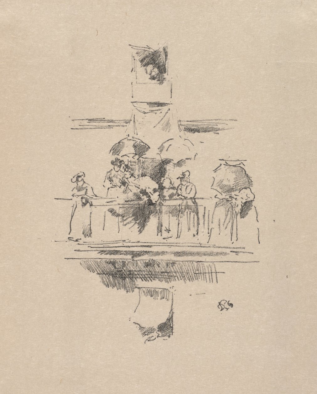 A kis erkély alkotó: James McNeill Whistler
