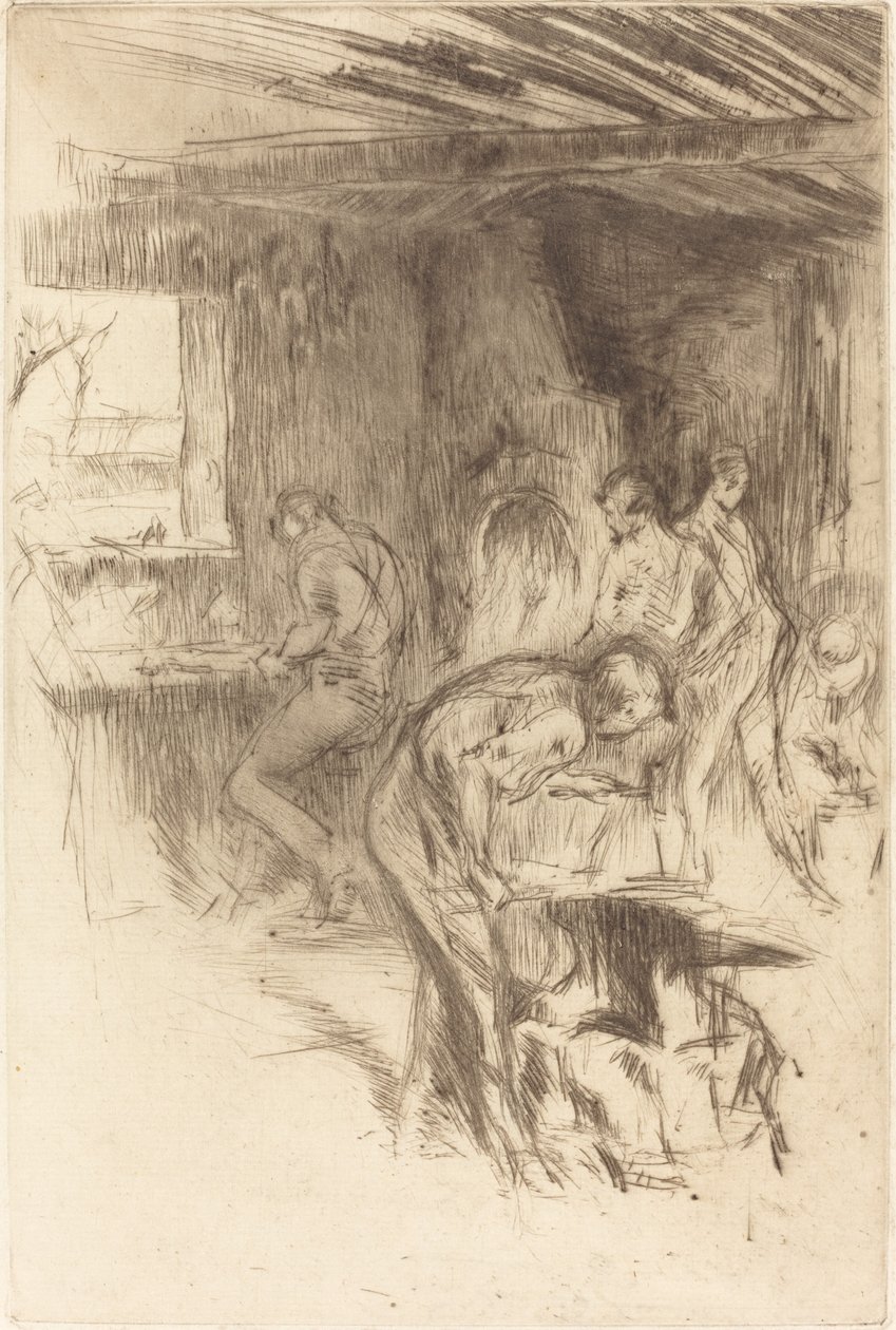 A kis kovácsműhely alkotó: James Abbott McNeill Whistler