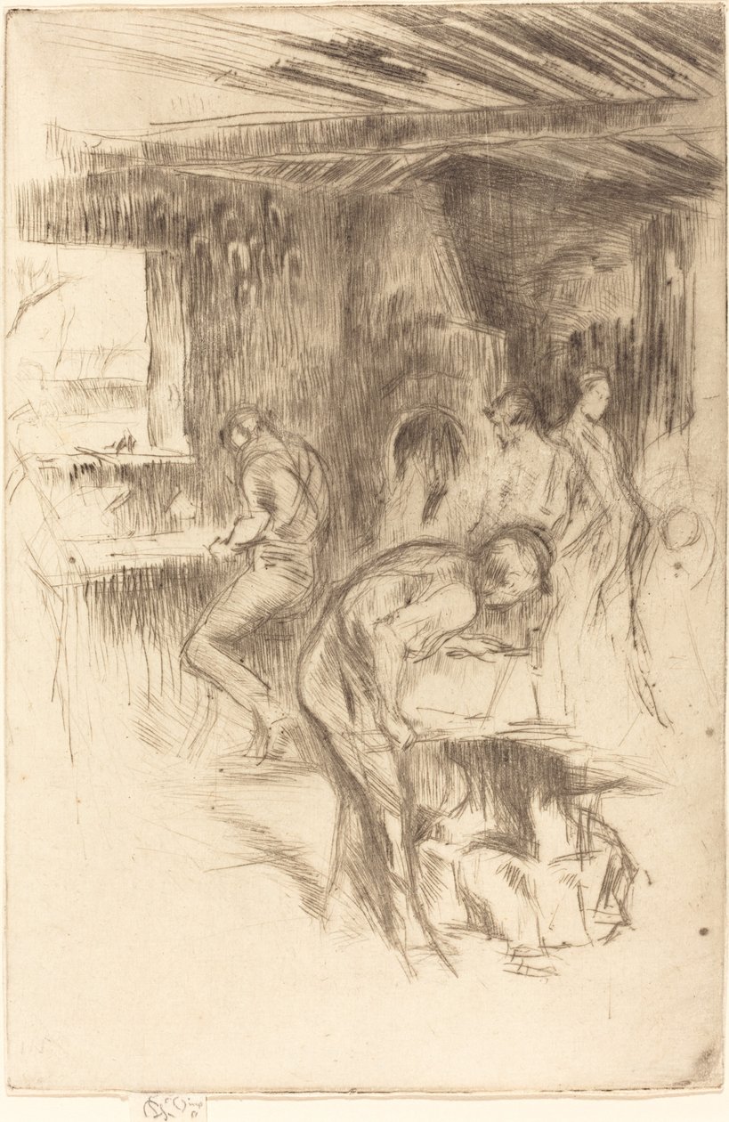 A kis kovácsműhely alkotó: James Abbott McNeill Whistler