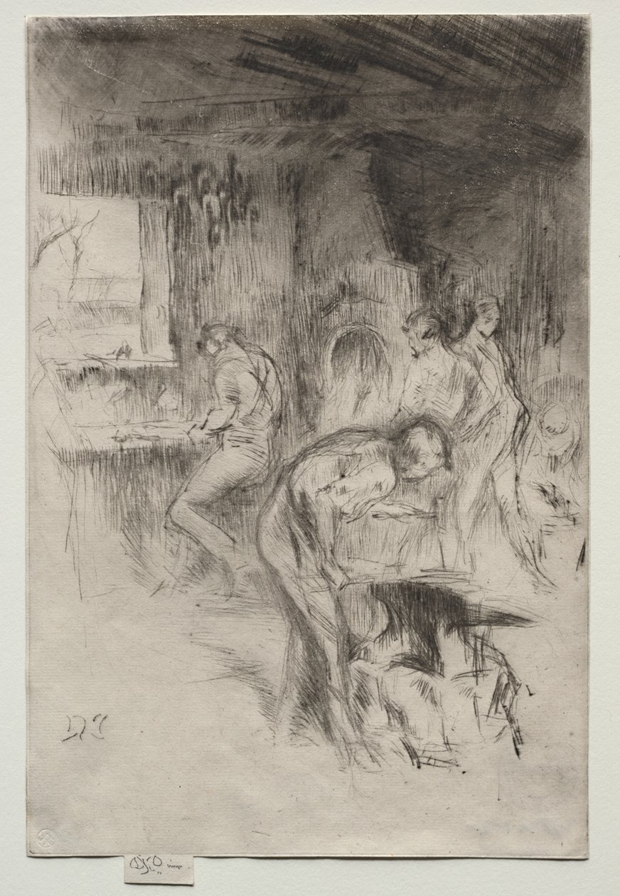 A Kis Kovácsműhely alkotó: James McNeill Whistler