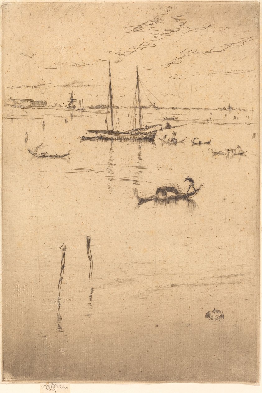 A Kis Lagúna alkotó: James Abbott McNeill Whistler