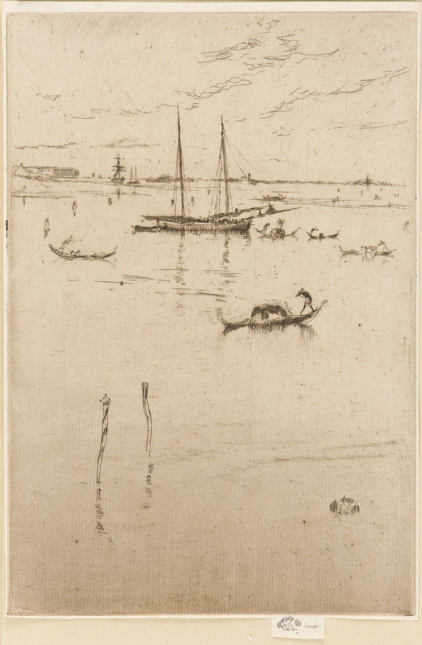 A Kis Lagúna alkotó: James Abbott McNeill Whistler