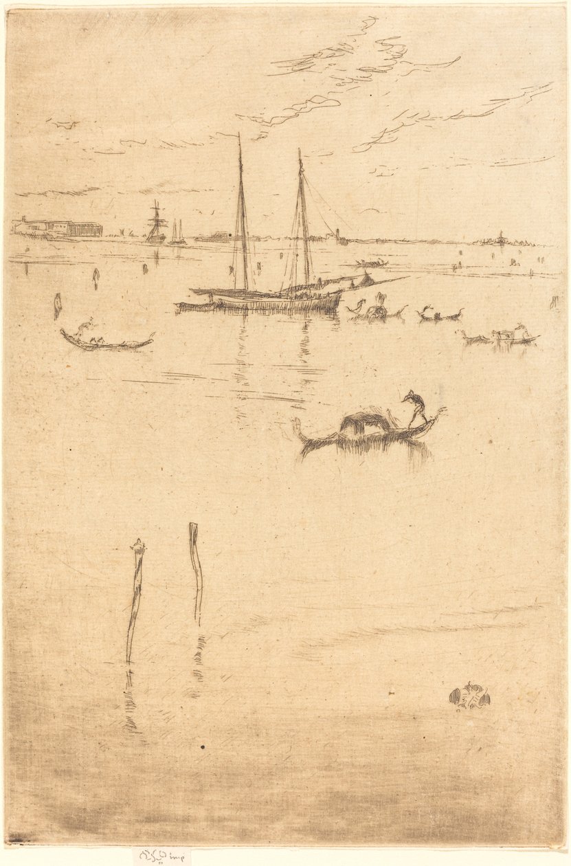 A Kis Lagúna alkotó: James Abbott McNeill Whistler