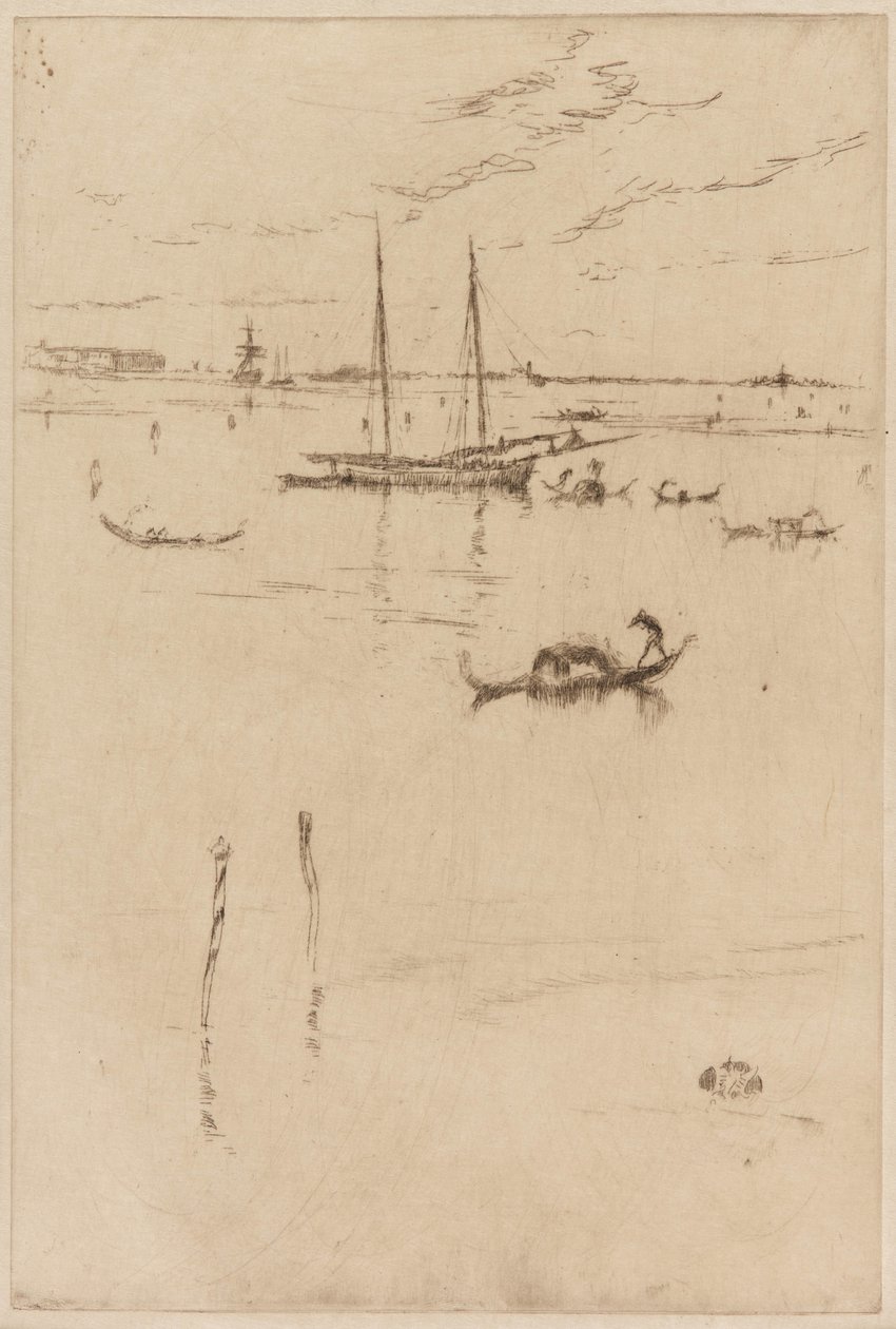 A Kis Lagúna alkotó: James Abbott McNeill Whistler