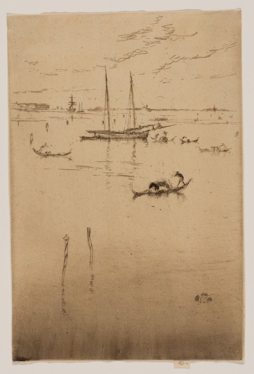 A Kis Lagúna alkotó: James Abbott McNeill Whistler