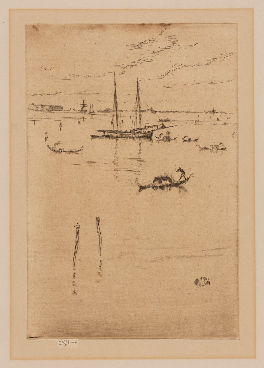 A Kis Lagúna alkotó: James Abbott McNeill Whistler