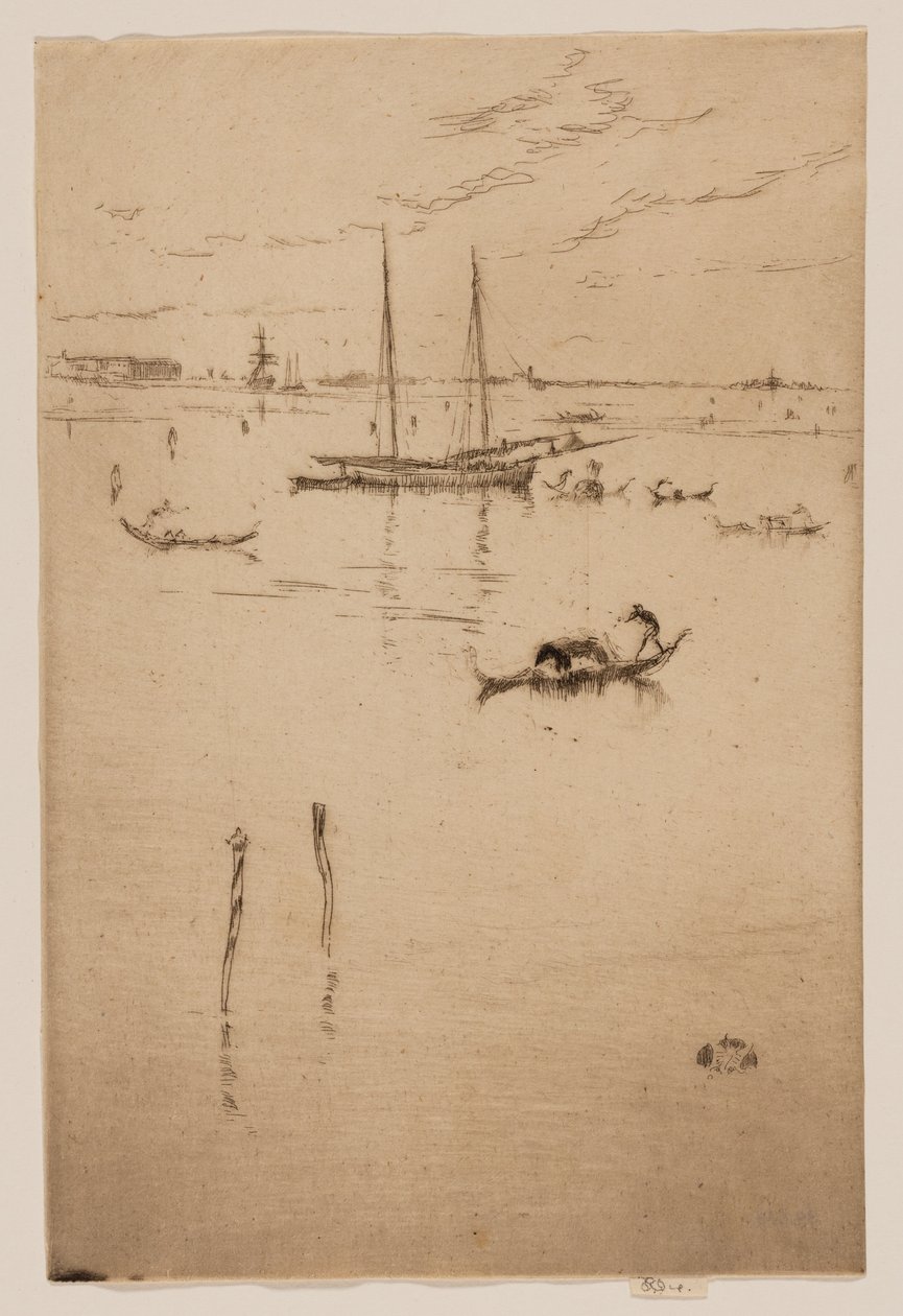 A Kis Lagúna alkotó: James Abbott McNeill Whistler
