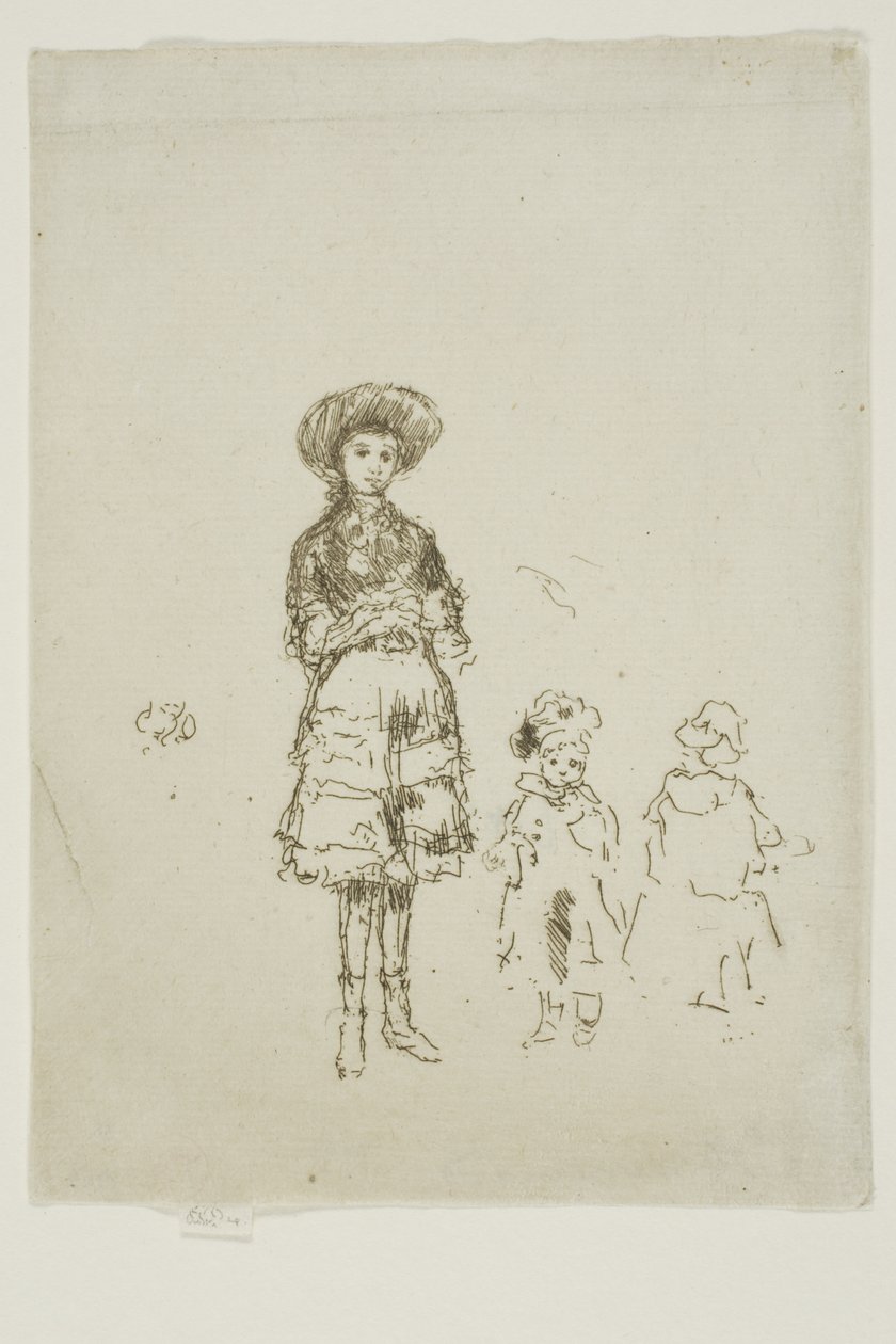 A kis nővér, Grays fogadó alkotó: James Abbott McNeill Whistler