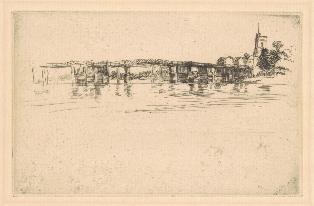 A kis Putney, 1. sz alkotó: James Abbott McNeill Whistler