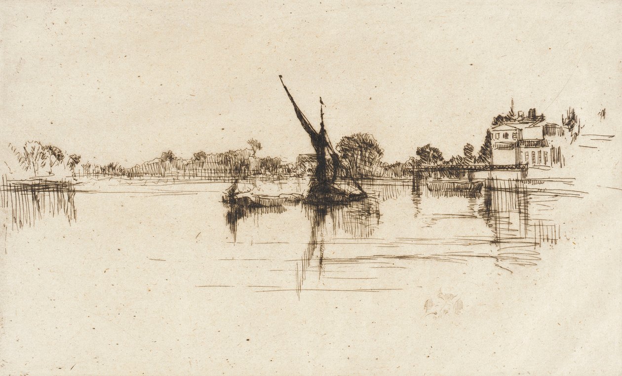A kis Putney, 2. sz. alkotó: James McNeill Whistler