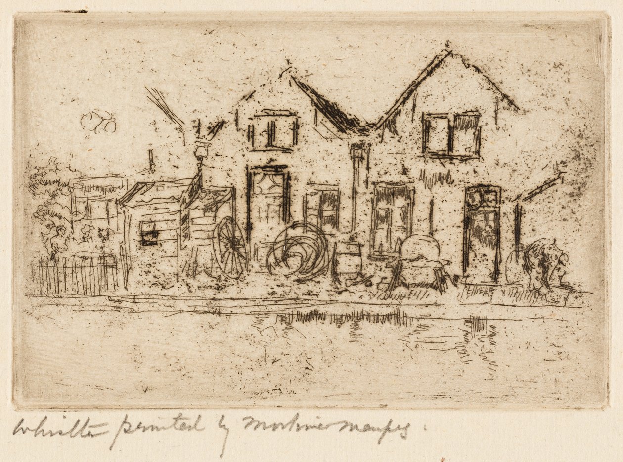 A kis kerékgyártó alkotó: James McNeill Whistler