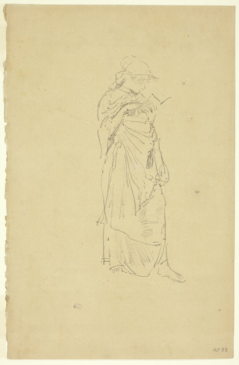 A regény: Olvasó lány alkotó: James Abbott McNeill Whistler