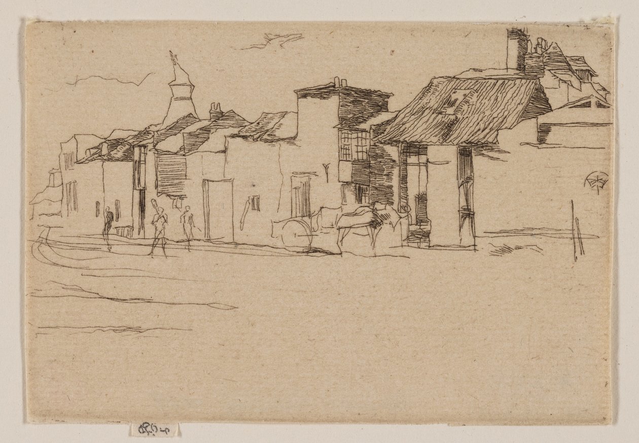 Az Old Swan Brewery, Chelsea alkotó: James Abbott McNeill Whistler