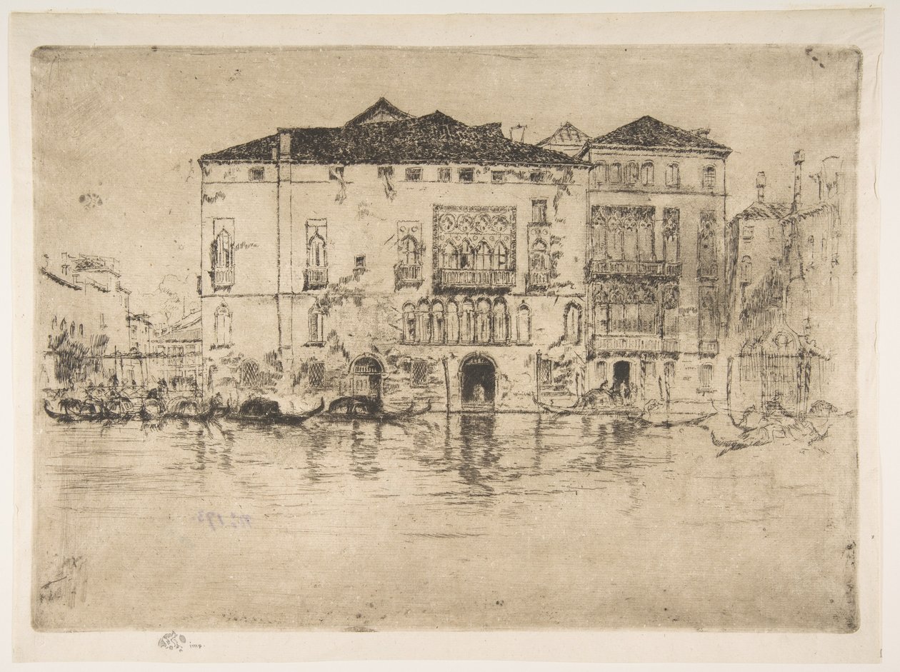 A paloták alkotó: James McNeill Whistler