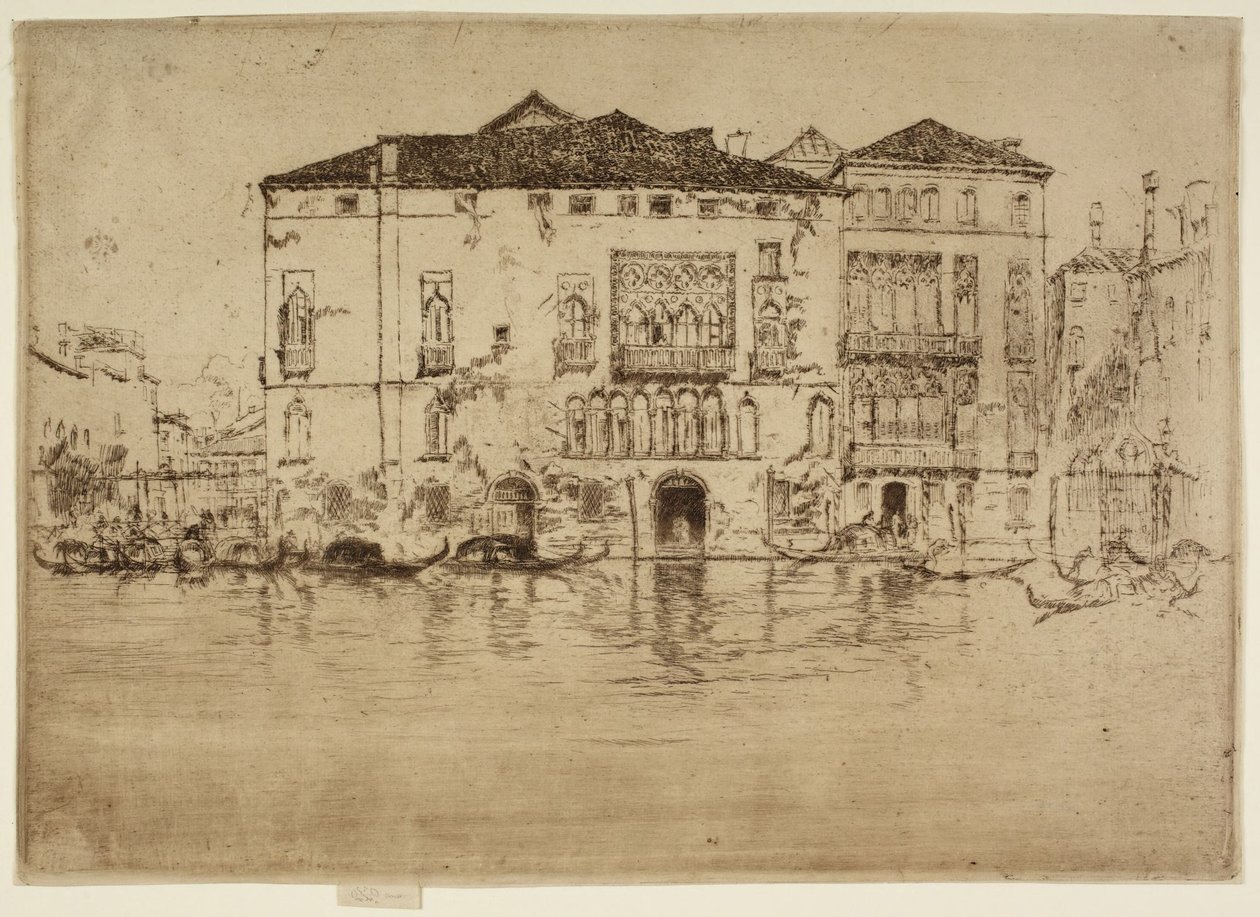 A paloták alkotó: James McNeill Whistler