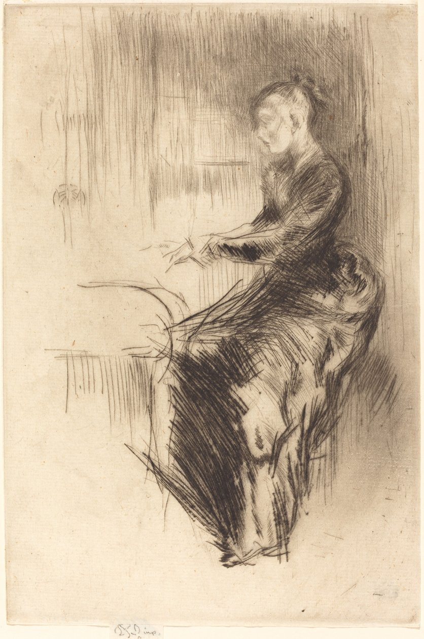 A zongora alkotó: James Abbott McNeill Whistler