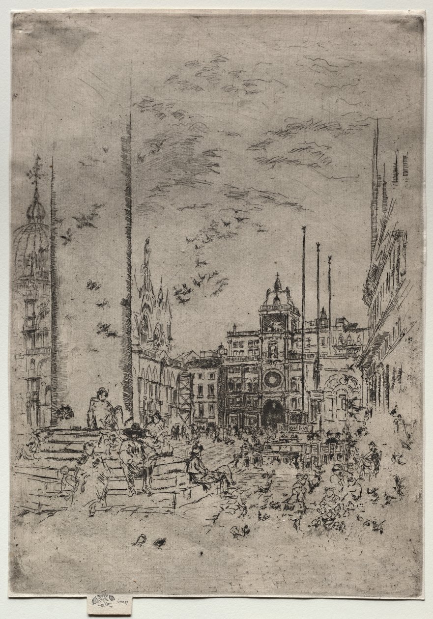 A Piazzetta alkotó: James McNeill Whistler