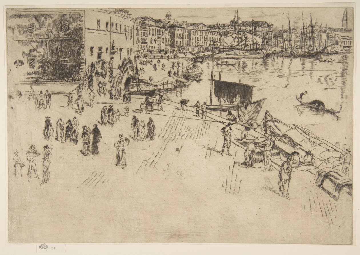 A Riva, 1. sz. alkotó: James McNeill Whistler