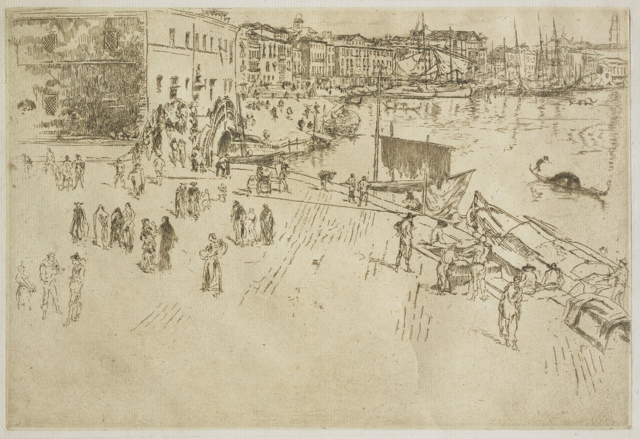 A Riva, 1. szám alkotó: James McNeill Whistler