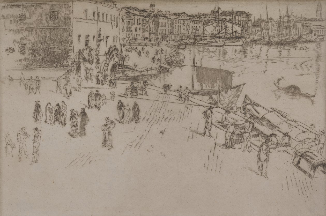 A Riva, 1. sz. alkotó: James McNeill Whistler
