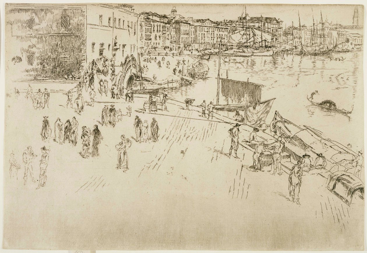 A Riva, 1. sz. alkotó: James McNeill Whistler