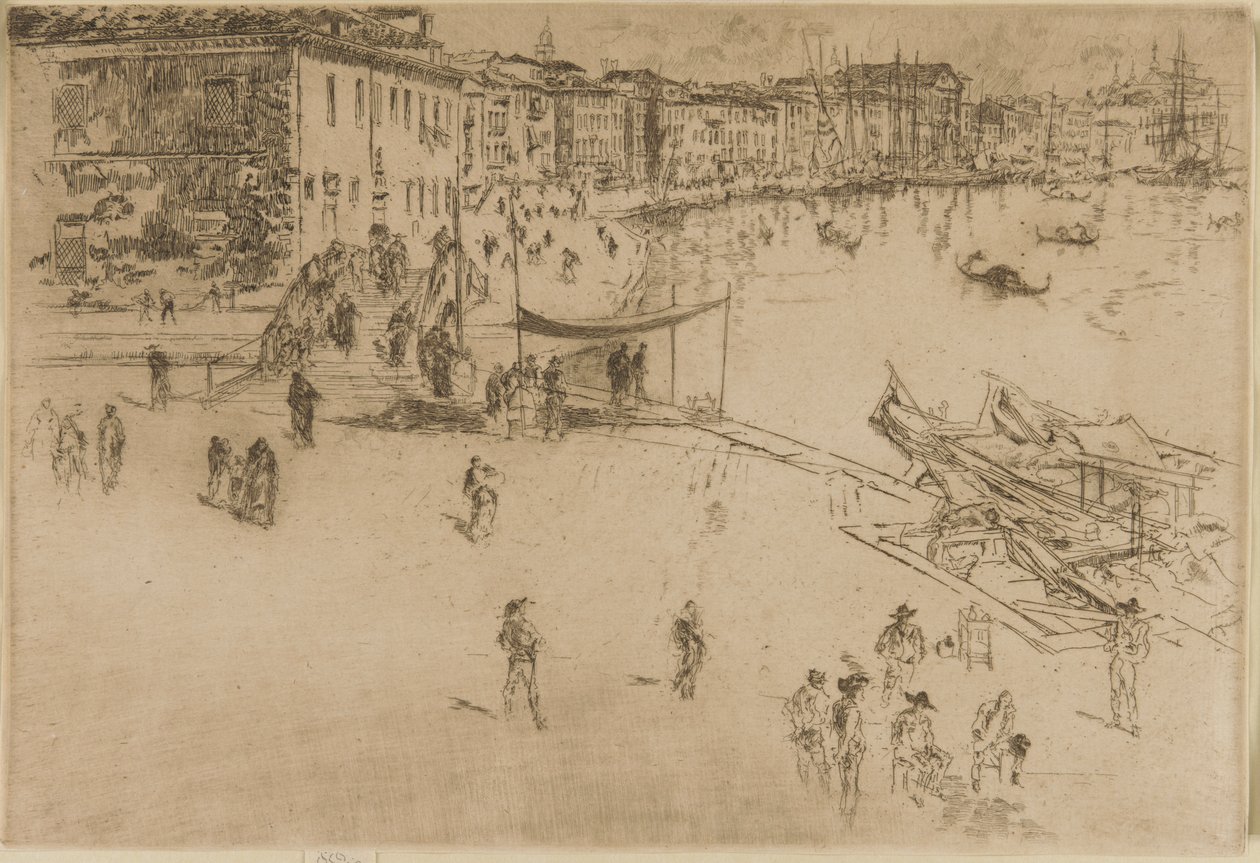 A Riva, 2. sz alkotó: James Abbott McNeill Whistler