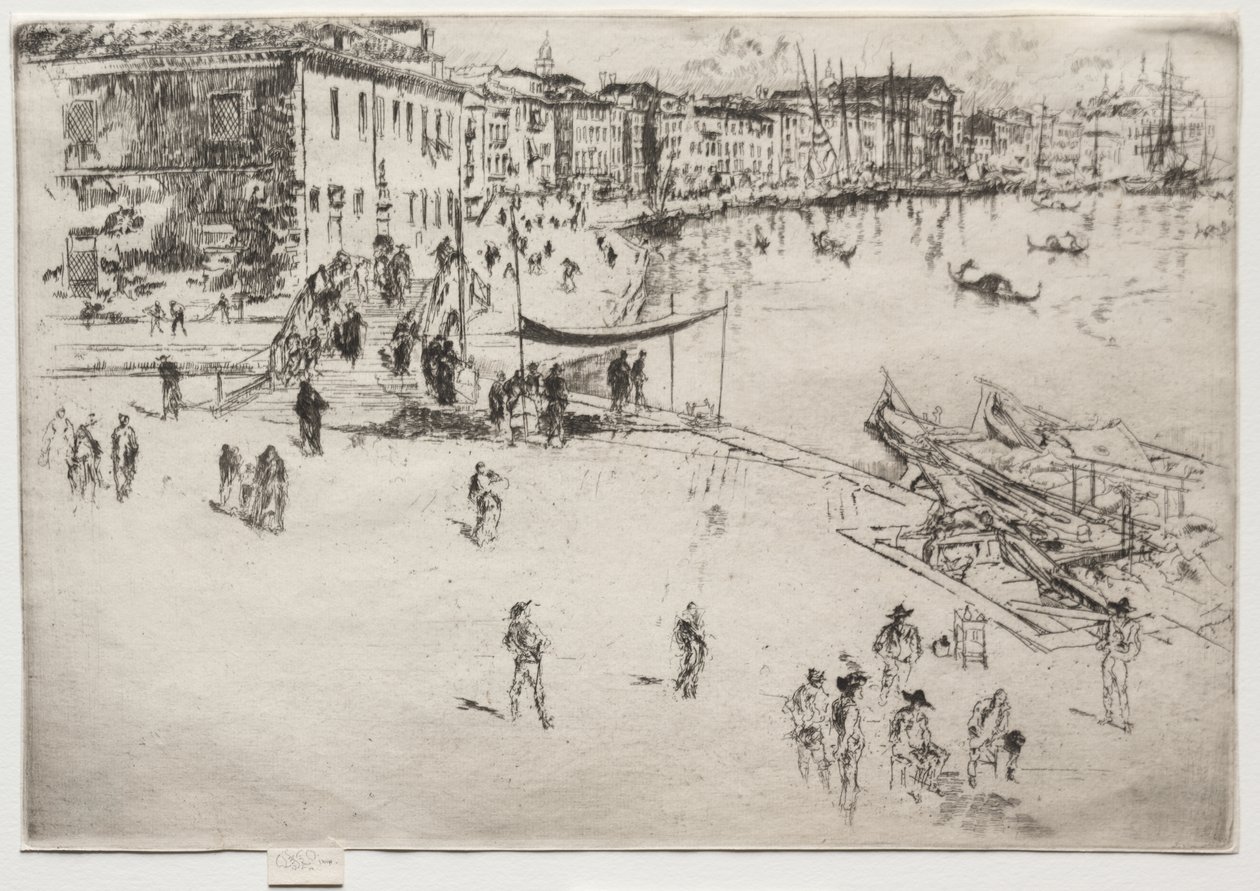 A Riva, 2. szám alkotó: James McNeill Whistler