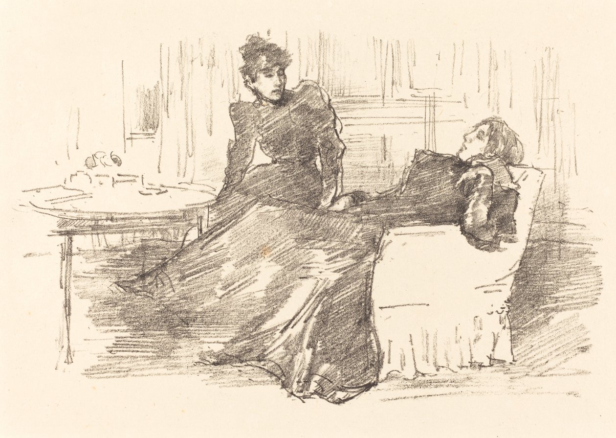 A nővérek alkotó: James Abbott McNeill Whistler