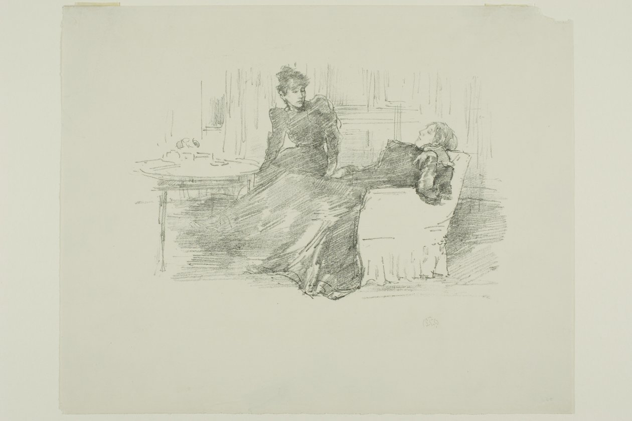 A nővérek alkotó: James Abbott McNeill Whistler