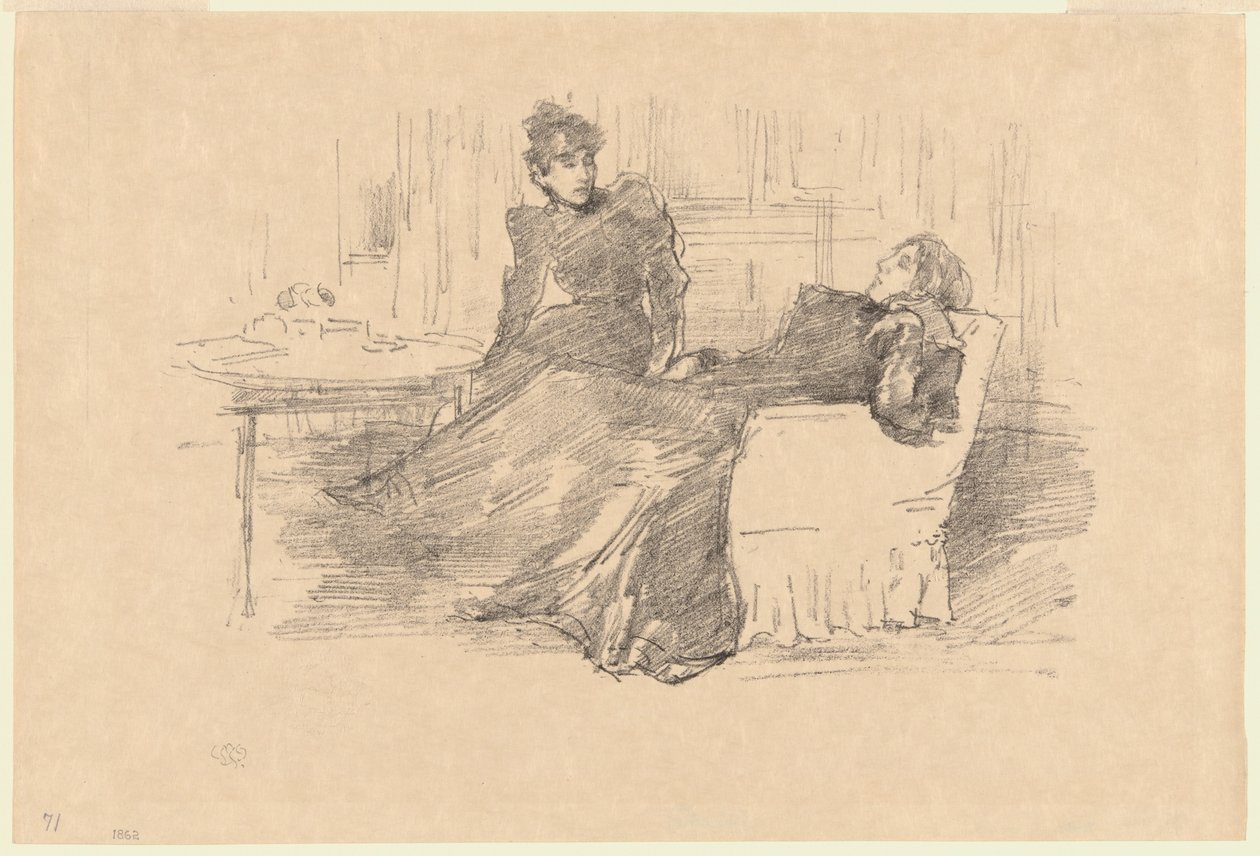 A nővérek alkotó: James Abbott McNeill Whistler