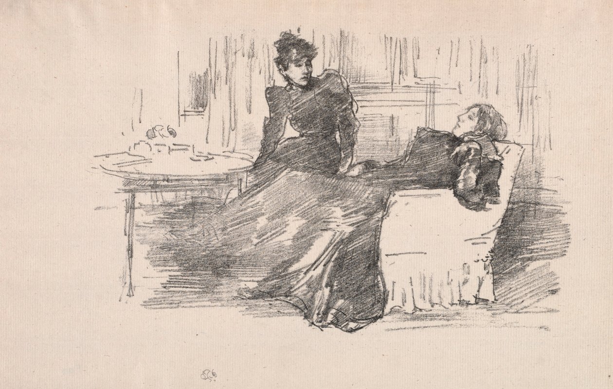 A nővérek alkotó: James McNeill Whistler