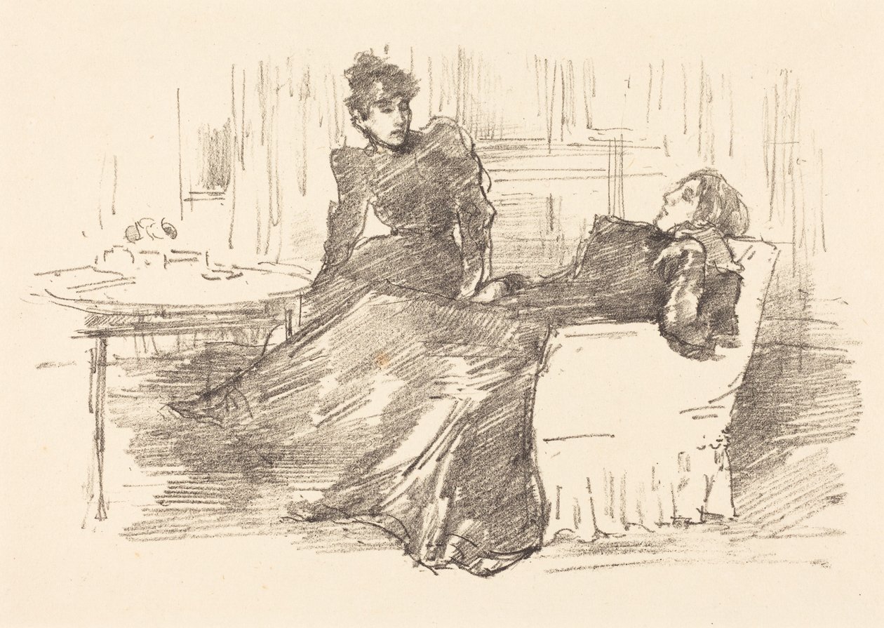 A nővérek alkotó: James McNeill Whistler