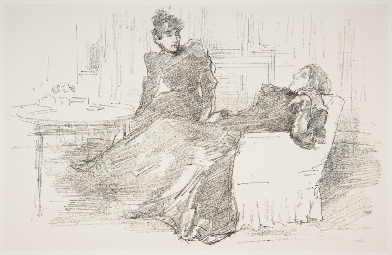 A nővérek alkotó: James McNeill Whistler