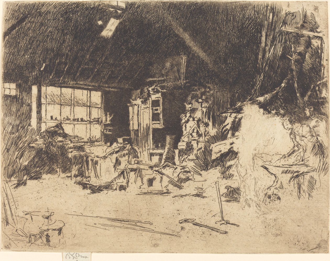A kovácsműhely alkotó: James Abbott McNeill Whistler